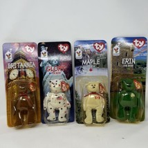 Ty McDonalds Teenie Beanie 1999 Britannia, Glory, Maple, And Erin The Bears - $99.99