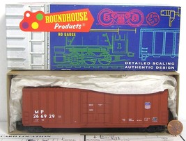 Roundhouse HO Model R.R. Box Car 50&#39; Modern 90882 NMRA Placard UP Assemb... - $14.95