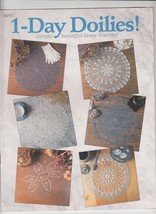 The Needlecraft Shop One 1 Day Doilies Crochet Pattern Booklet - £8.02 GBP