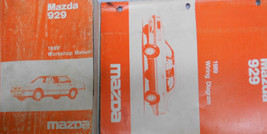 1989 Mazda 929 Servizio Riparazione Negozio Manuale Set Fabbrica OEM Raro How To - £23.96 GBP
