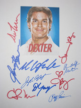 Dexter Signed TV Script Screenplay X10 Autographs Michael C. Hall Julie Benz Jen - £15.94 GBP