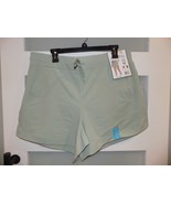RBX Active Stretch Walk W/Pockets &amp; Side Tulip Hem Green Mist Shorts SIZ... - $30.40