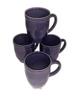 Rachael Ray Cucina Stoneware Mugs Cups Set of 4 Lavender H035Y - $23.36