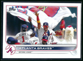 2022 Topps #164 Atlanta Braves Team Card - £1.20 GBP