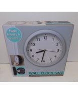 Wall Clock Safe Hide Valuables Stash Jewelry Cash Key Security - £15.51 GBP