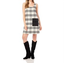 Karen Kane Plaid Shift Dress Cream - $80.19+