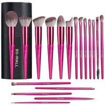 BS-MALL Makeup Brush Set 18 Pcs Premium Synthetic Foundation - £17.51 GBP