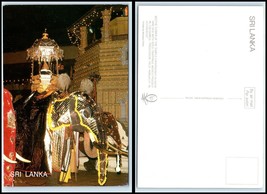 SRI LANKA Postcard - The Tusker Of The Temple Caparisoned In Satin &amp; Silk GG46 - $3.22