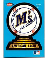 1987 Fleer #NNO Seattle Mariners Logo Team Sticker EX ID:48900 - $3.19