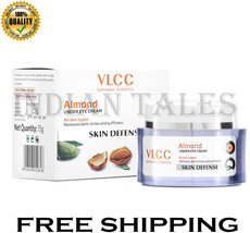  VLCC Almond Under Eye Cream 15g For dark circles and puffiness   - £17.37 GBP