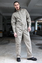 British Army sand beige Overalls military desert jumpsuit flight suit bo... - £19.98 GBP