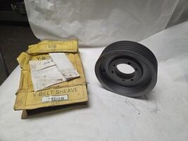 TB Woods 3V8.0 x 5-SK, 5 Groove 3/8" V-Belt Pulley / Sheave SK Bush. Bore. - $74.99