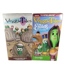 Vintage VeggieTales Dave and the Giant Pickle Movie VHS 1996 Christian + Bonus - £6.24 GBP