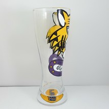 Fan-Tastic Louisiana State University Pilsner Glass LSU Geaux Tigers 16 oz Beer - £55.94 GBP
