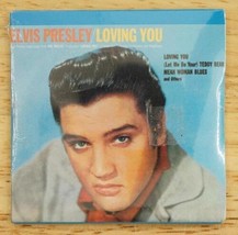 Vintage Elvis Presley Chu Bobs Bubble Gum Mini Record #48 Loving You NOS... - £7.88 GBP