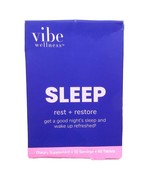 Vibe Wellness Sleep Rest + Restore Melatonin Magnesium Ashwagandha Blend... - $34.95