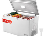 VEVOR 12.8 Cu.ft Chest Freezer Top Open 4 Baskets Lock Lid 7-Stage LED 6... - $888.99