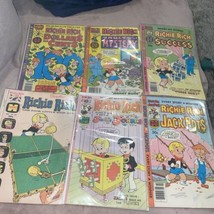 Harvey Comics Richie Rich GEMS DIAMONDS 9 comic book lot GOOD CONDITION - £11.86 GBP