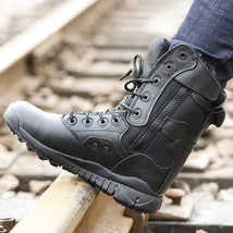 New Autumn Winter Military Boots Outdoor Male Hiking Boots Men Special Force Des - £62.57 GBP