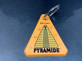 Vintage Promo Keyring Loto Quebec Keychain Pyramide Ancien Porte-Clés Grattoir - £7.18 GBP
