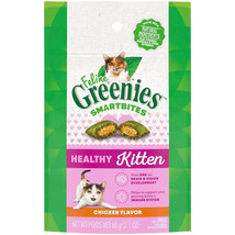 Greenies Feline Smart Bites Healthy Kitten Cat Treats Chicken 1ea/2.1 oz - £4.70 GBP