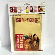 Spice Girls 1997 A5 Scribble Spiral Pad Open Package Vintage 90s Official - $346.21 MXN