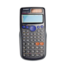 Casio fx-300ES PLUS Natural VPAM Gray Black Solar Scientific Calculator ... - $11.05