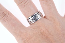 sz7.25 Retro Sterling Rocksteady cross ring - £23.72 GBP