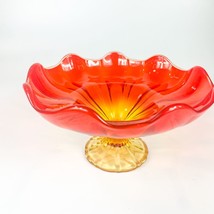 LE Smith Simplicity Flame Amberina  Compote - £23.22 GBP