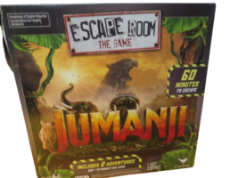 JUMANJI 2018 Escape Room The Game  Family Fun  Identity Games New In Open Box - $17.82