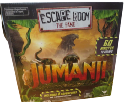 JUMANJI 2018 Escape Room The Game  Family Fun  Identity Games New In Open Box - £14.33 GBP