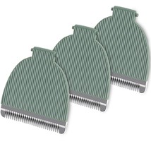 3 Pack Replacement Blades Compatible With Meridian Trimmer, Hygienic, Green - £29.33 GBP