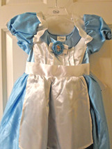 Disney Collection Alice in Wonderland Costume Dress 4T 5/6 - £39.81 GBP