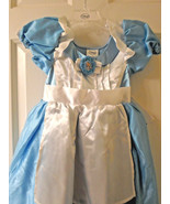Disney Collection Alice in Wonderland Costume Dress 4T 5/6 - $49.99