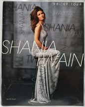 SHANIA TWAIN - 1998-1999 ***SIGNED*** TOUR CONCERT PROGRAM BOOK - MINT M... - $70.00