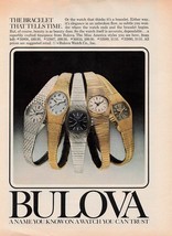 Bulova Watch 10 12 3 Lov 1978 Vintage Print Ad - $9.89