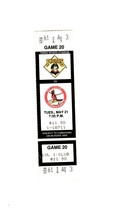 May 20 1991 St Louis Cardinals @ Pittsburgh Pirates Ticket Barry Bonds 2 HR - £38.78 GBP