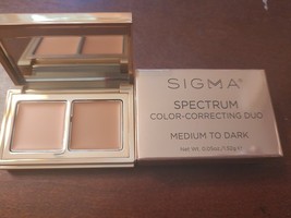 Sigma Beauty CCD02 - Spectrum Color-Correcting Duo Medium To Dark - New ... - $19.75