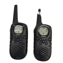 Uniden GMR635-2CK GMRS FRS Two-Way Radio Walkie Talkie Pair Black Tested - $16.56