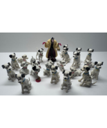101 Dalmatians Disney Store 2”-3” Figures Cake Toppers Cruella De Vil Se... - $29.69