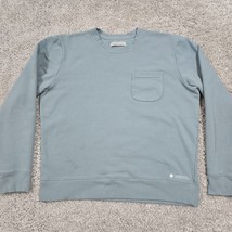 Outerknown Sweatshirt Mens XL Blue All Day Long Sleeve Pullover Sweater ... - $29.65