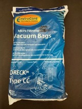 Oreck type CC Micro Filtration Vacuum Cleaner Bags (8 pack) - Generic  - £12.78 GBP