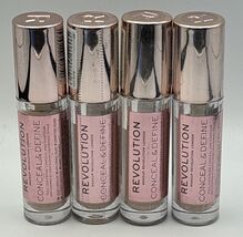 4 pack Revolution Conceal &amp; Define Conceal &amp; Contour 0.14 oz Each Sealed C5 - $15.81