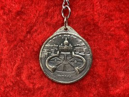 Vintage Keyring Roma Keychain St.Peter Basilica Porte-Clés Joannes Paulus Ii - £6.92 GBP