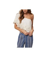 O&#39;Neill Women&#39;s Sabrina One Shoulder Ruffle Top White XL - $24.61 CAD