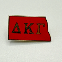 Delta Kappa Gamma Kansas Badge Pin Sorority Teaching Honor Society Vintage Greek - £7.10 GBP