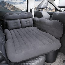 Lammyner Car Air Mattress Inflatable Bed Suv Air Mattress For Car Travel, Black - £56.73 GBP