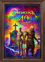 Metallica December 2021, 40th Anniversary Poster by Jaye Metcalfe - $2,178.00