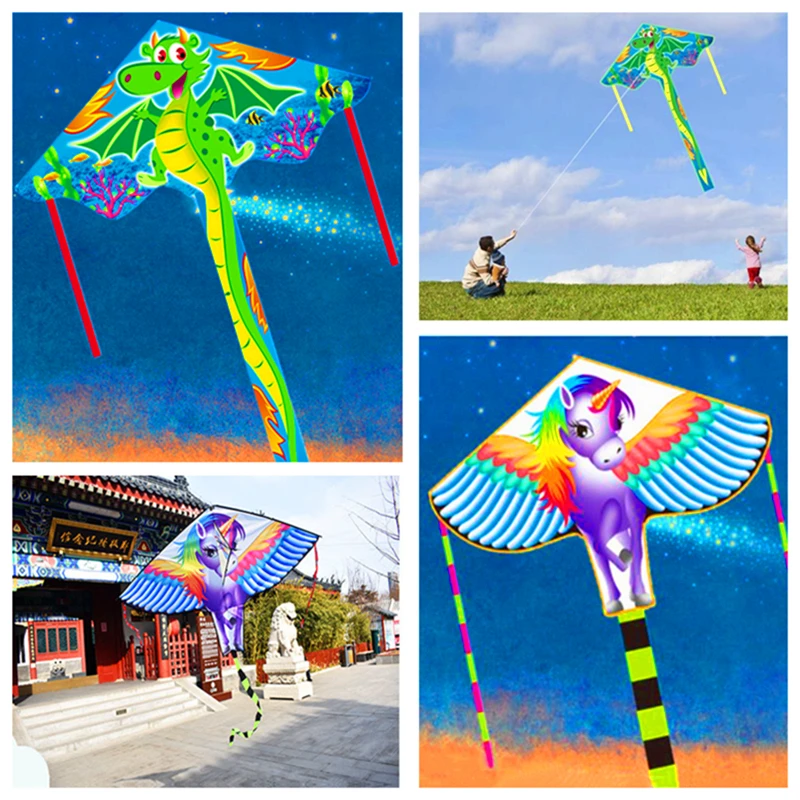 free shipping children kites flying toys ripstop nylon kites factory - £20.19 GBP+