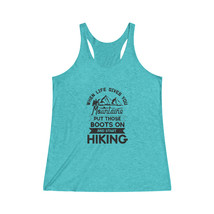 Motivational Hiking Quote Tank Top - Women&#39;sRacerback - £21.86 GBP+